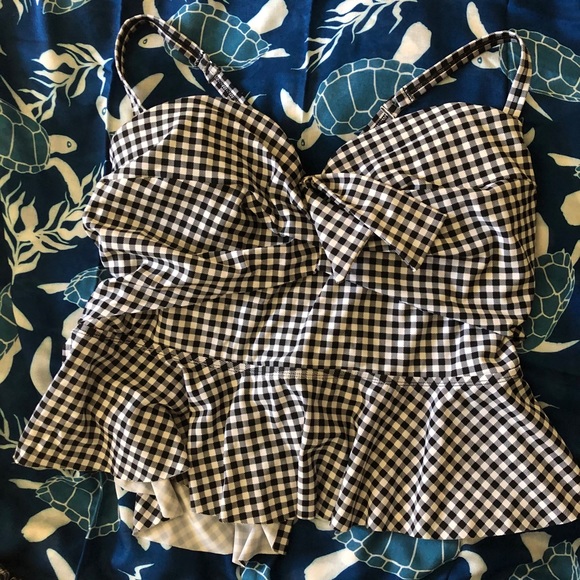 torrid Other - Torrid Gingham Swim Top Size 4
